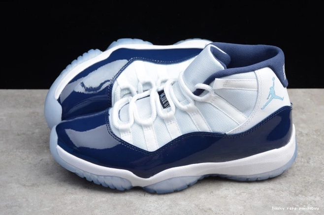 Rep Husky 378037-123 Retro Jordan Midnight Air 11 Navy 0809